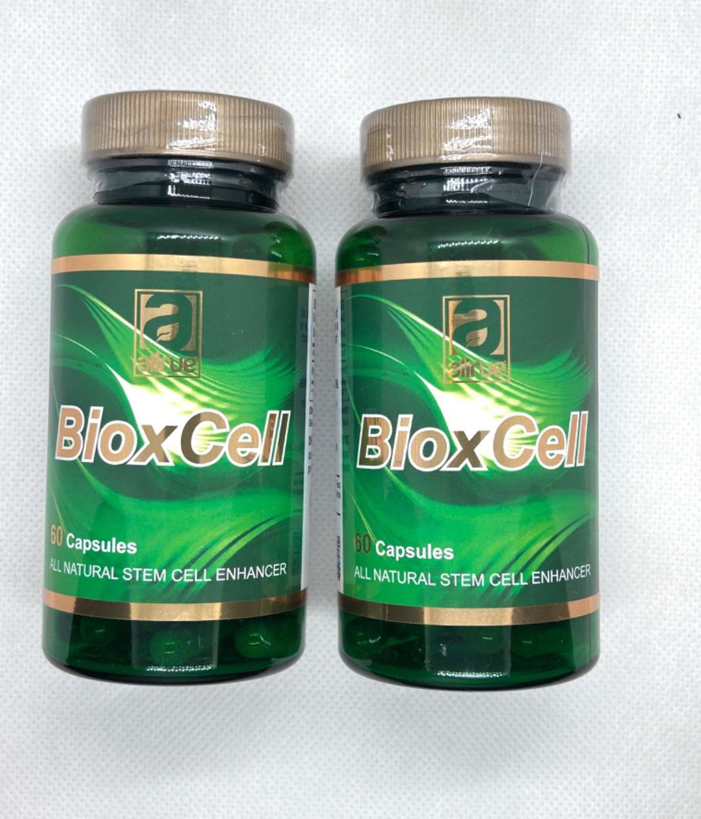 2 Bioxcell 500mg AFA Natural Suplemento Celular, Energizante y Antioxidante 120C