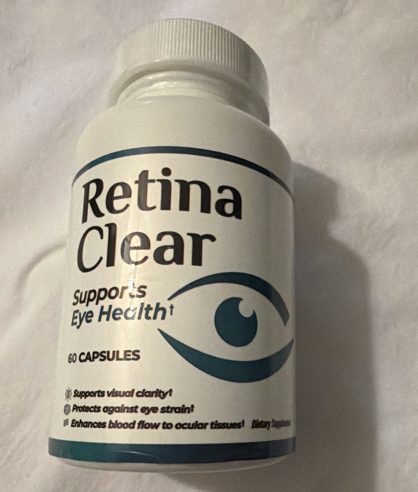 RetinaClear Eye Health Supplement 60 Capsules Vitamins A C E Exp 07/2027