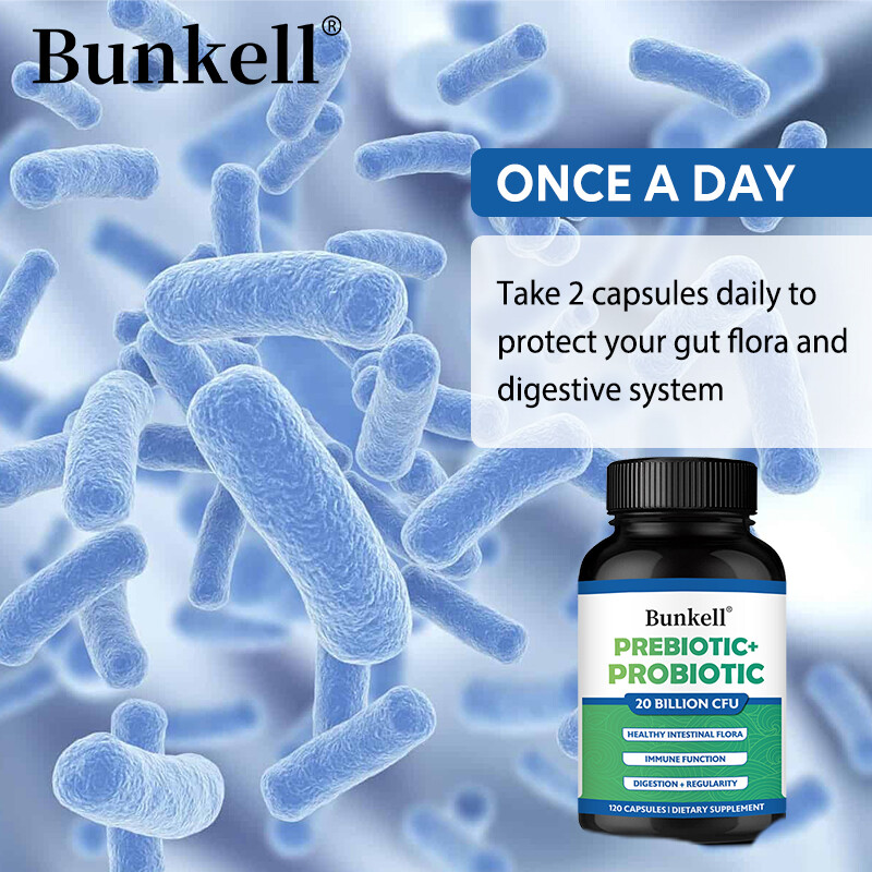 Prebiotic & Probiotic 20 Billion CFU, Gas, Constipation & Bloating Relief