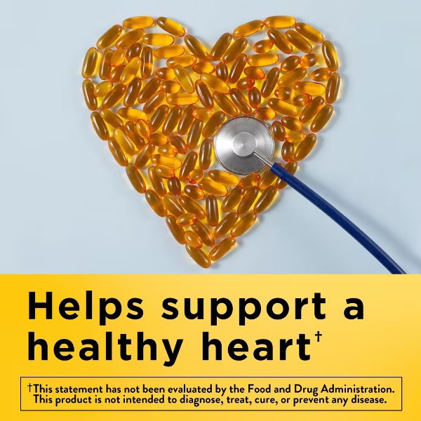 Nature Made Fish Oil 1200mg, 360mg Omega 3 – 200 Softgels ~ EXPIRE: 03/2028