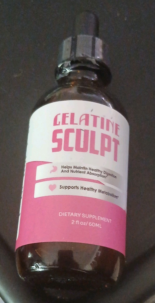 Celatine Gelatine Sculpt Liquid Drops Lemon 2 fl oz/60 mL Exp 02/2028