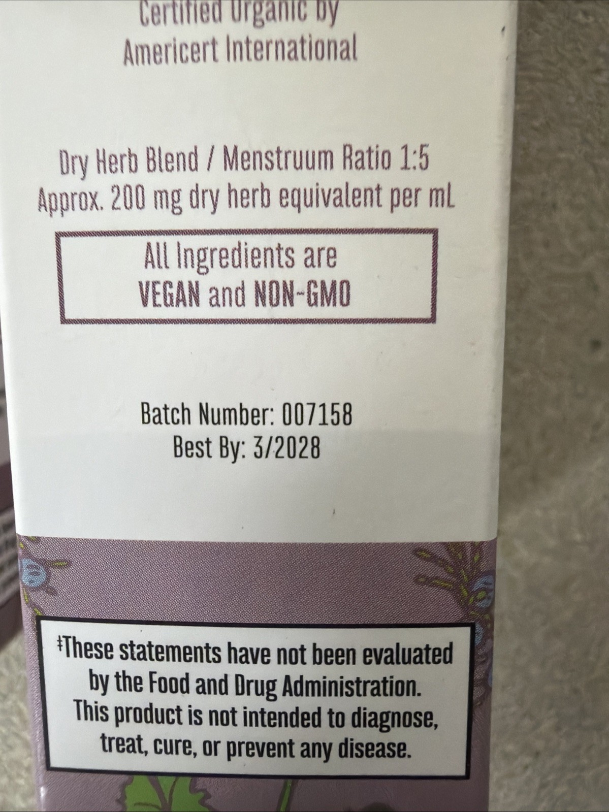 3 MaryRuth’s Kidney Bladder Herbal Blend Organic Alcohol Free Vegan 1oz exp 3/28