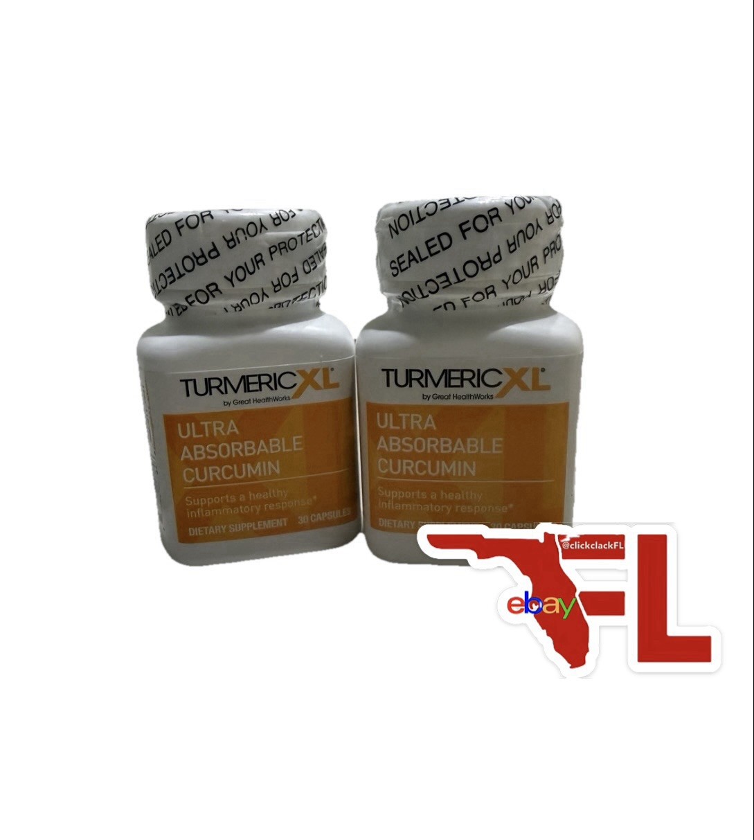 EBAY‘S BEST PRICE!! QTY:2 Turmeric XL®️ Ultra Absorbable Curcumin