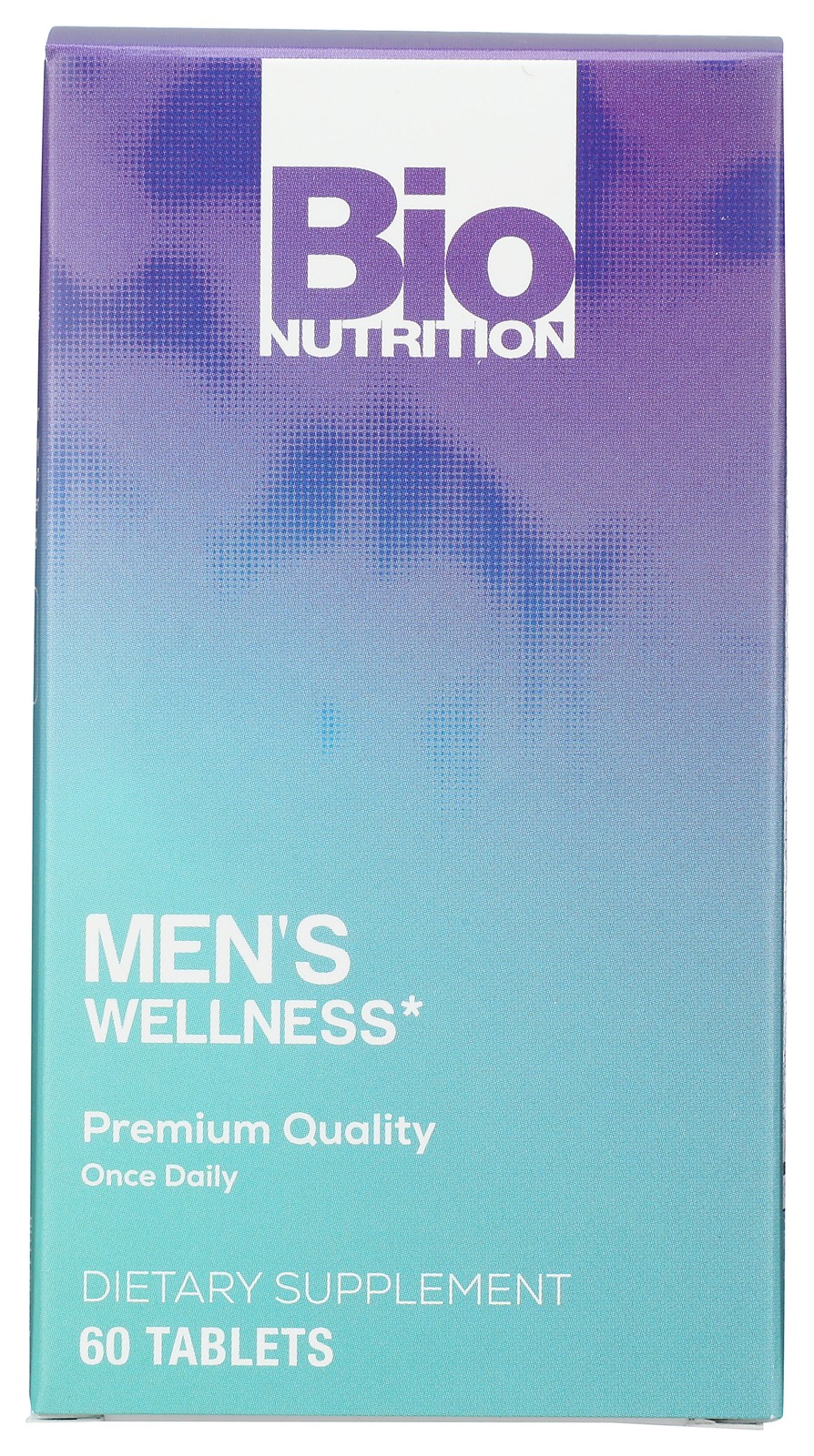 Men’S Wellness Bio Nutrition Dietary Supplement 60 Tablets Health 1 Pack