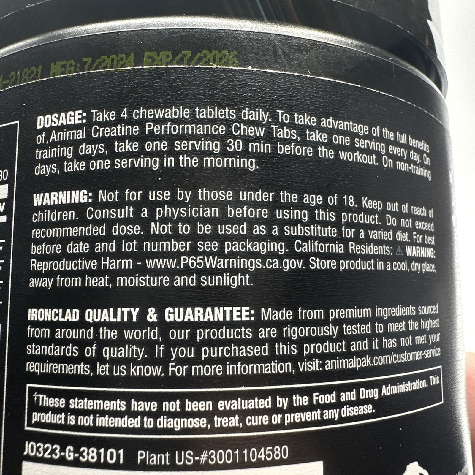 Creatine Performance Chews, Grape, 120 Chewable Tablets Expires 7/2026 Workout