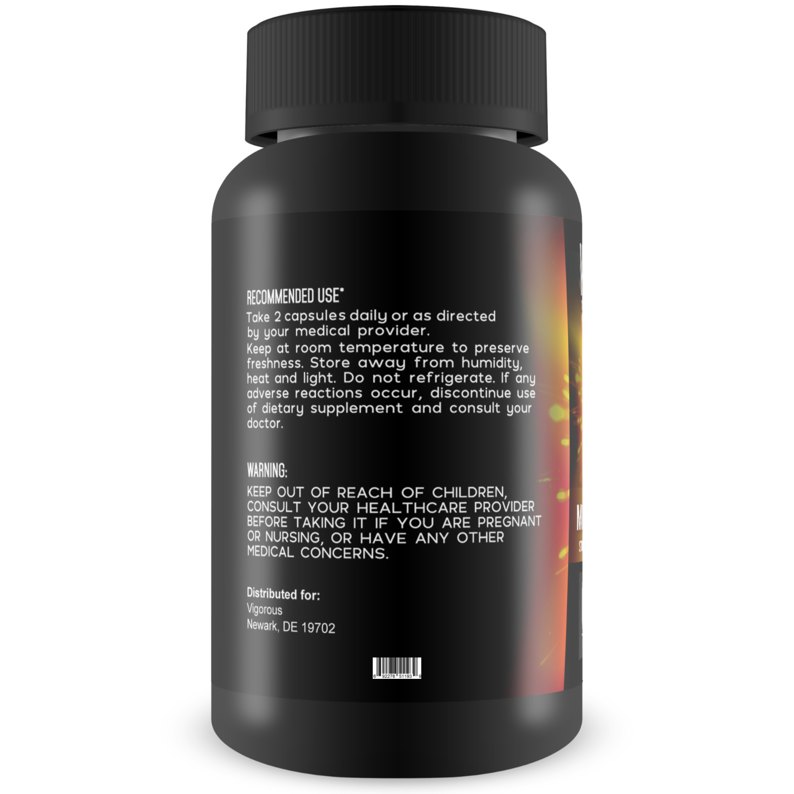 Vigorous Muscle Maximizer – Nitric Oxide Booster – Increase Strength, Endurance
