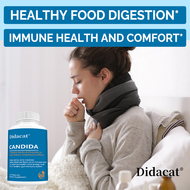 Candida Cleanse Capsules – Improve intestinal flora, detoxify and cleanse