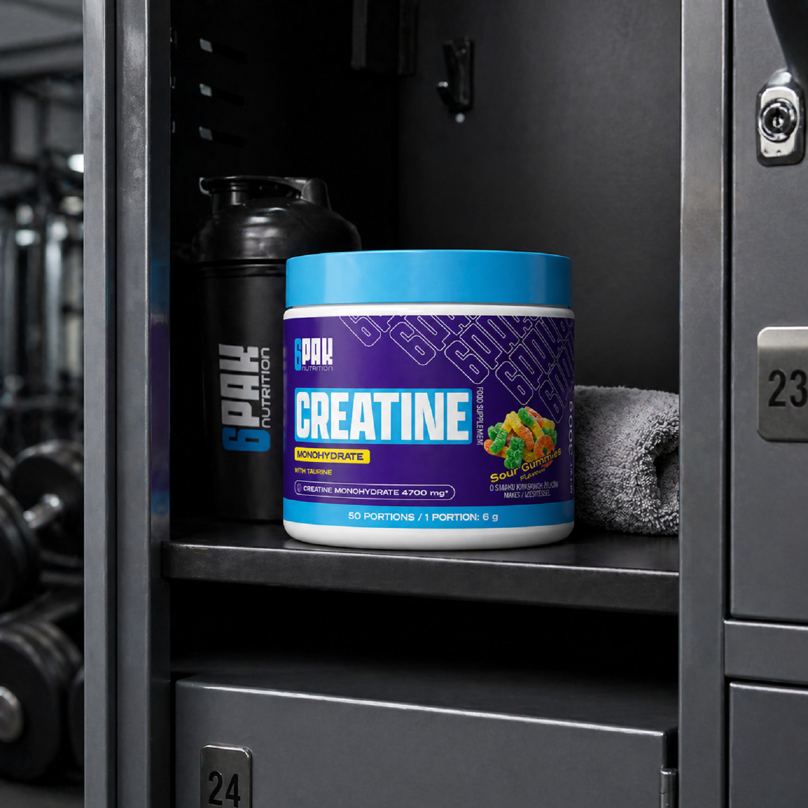 CREATINE – 300g – Creatine Monohydrate + Taurine – Muscle Regeneration Endurance