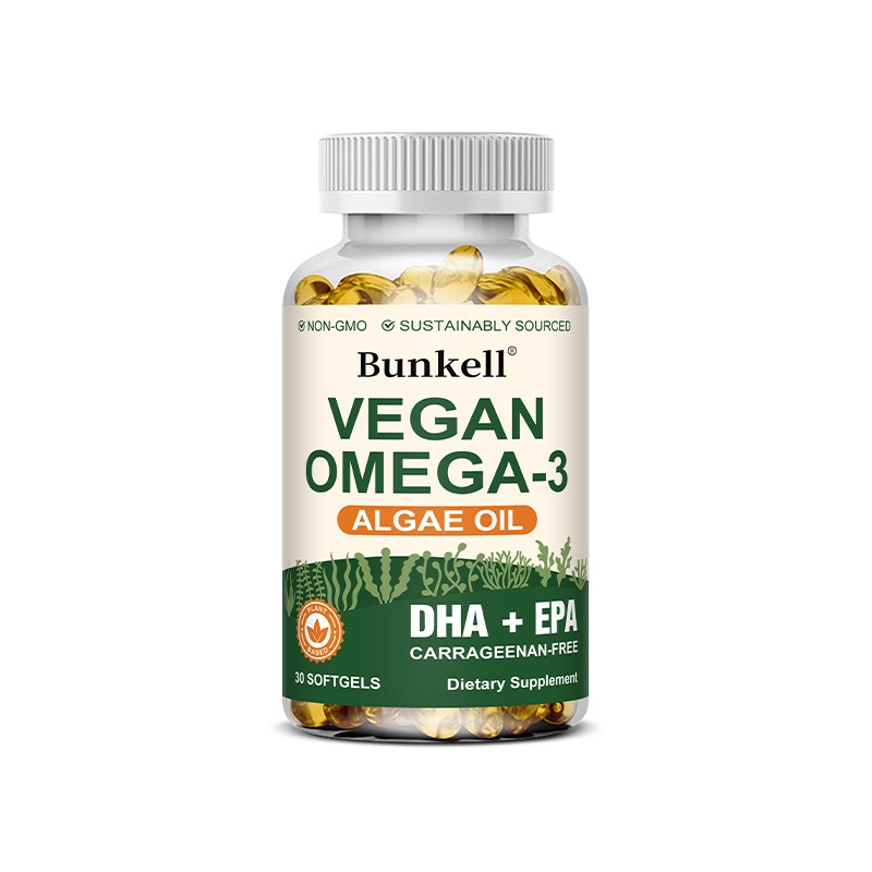 Omega 3 Algae Oil Supplement Improve Heart Brain Eye Immune Health 30-120 Pills