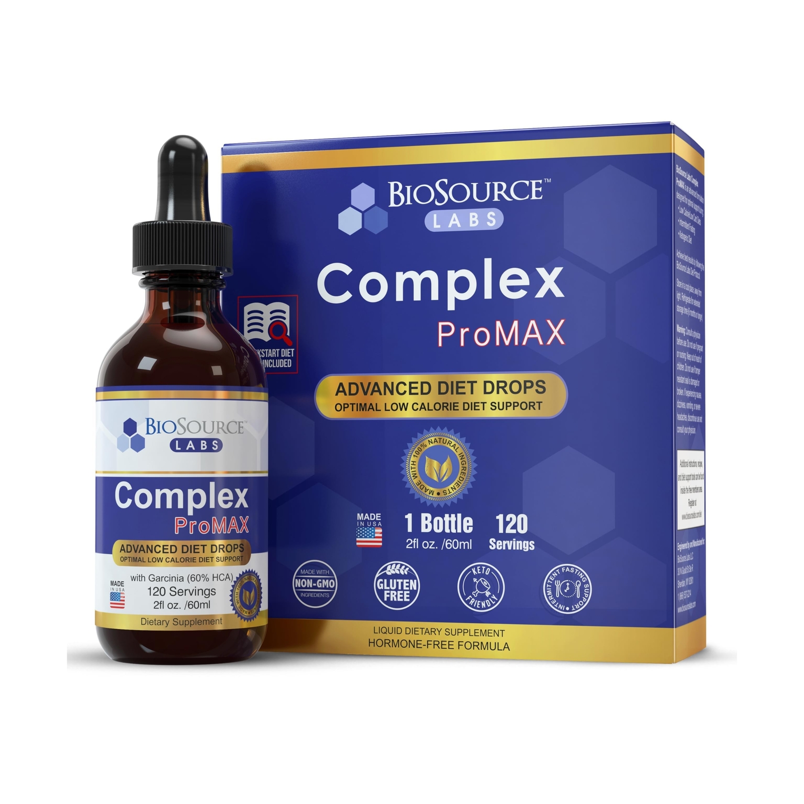 Complex ProMAX Premium Diet Drops (1 x 2 oz Bottle) 2 Fl Oz (Pack of 1)