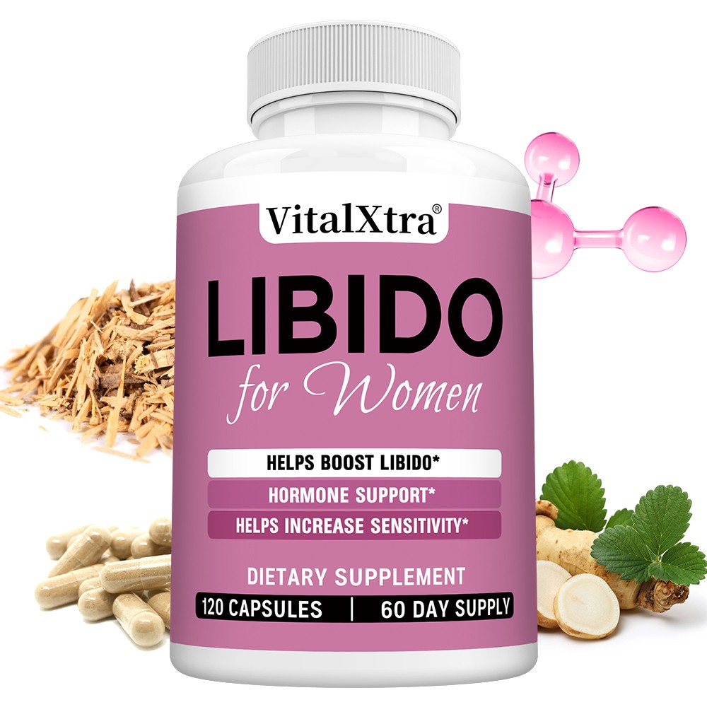 Libido For Women Supplement – With Epimedium Extract Boost Libido 120 Capsules