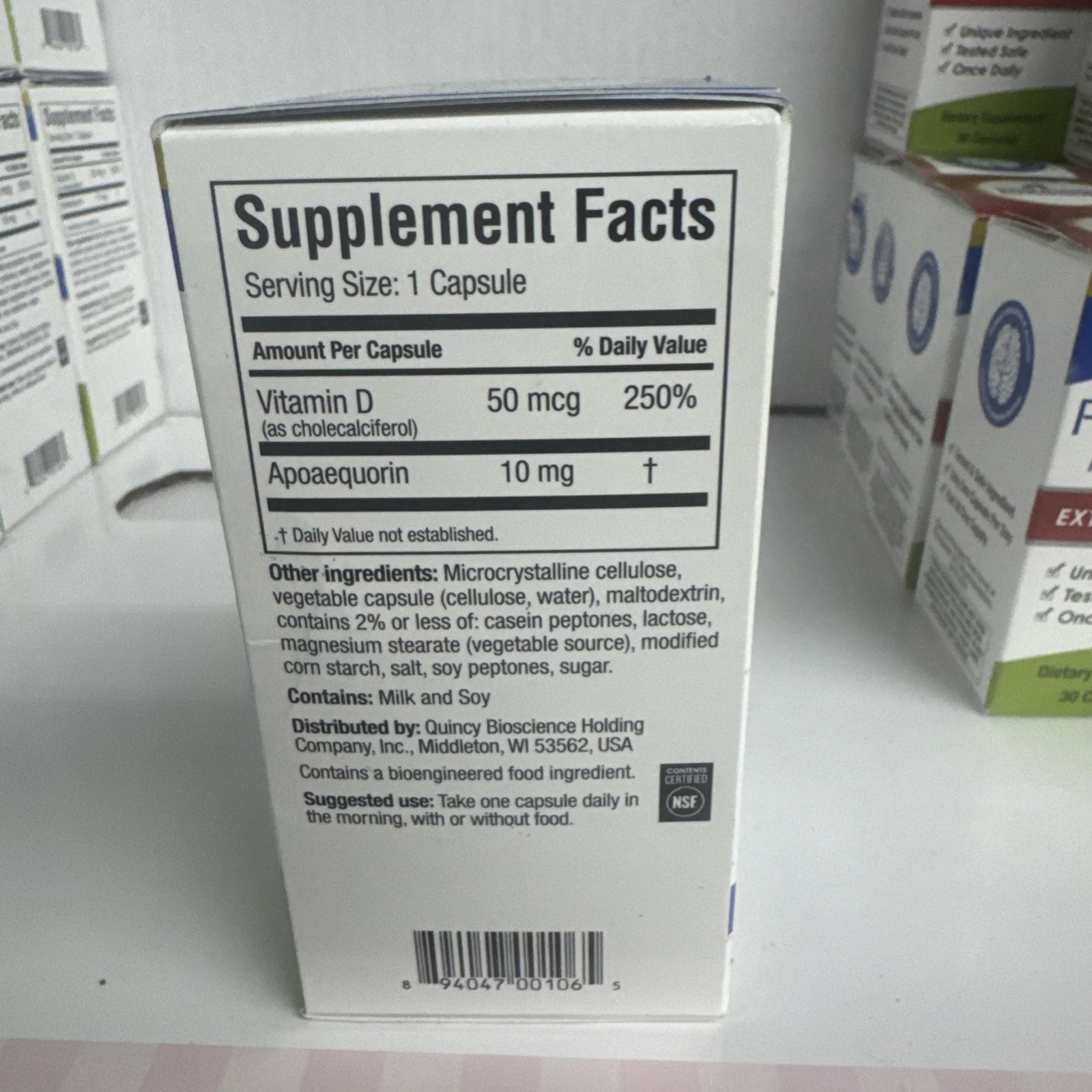 Prevagen Regular Strength Dietary Supplement Capsules 60ct Once Daily Formula