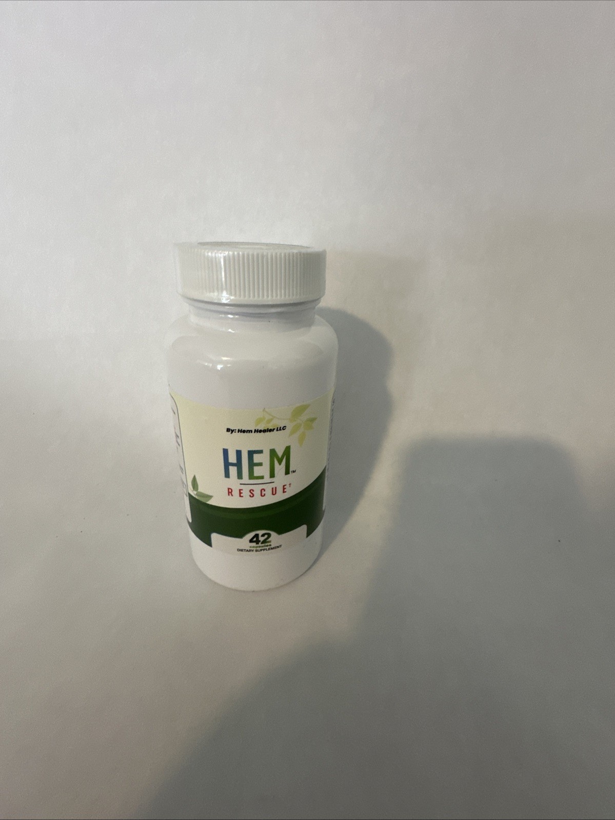 Hem Rescue by Hem Healer –Natural Hemorrhoid Relief, Witch Hazel, 42 Capsules
