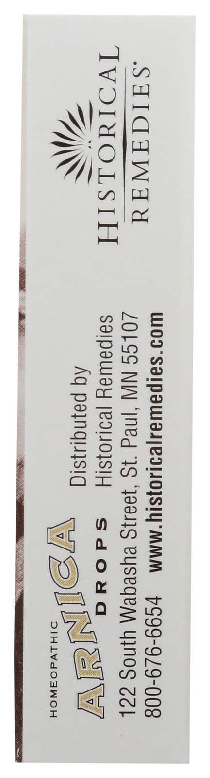 Arnica Drops Homeopathic Lozenges By Historical Remedies 30 Count 1 Gram 12 Pack