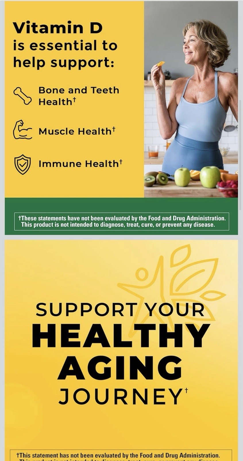 Nature Made Vitamin D3 1000 IU (25 mcg) 300 Softgels Gluten Free