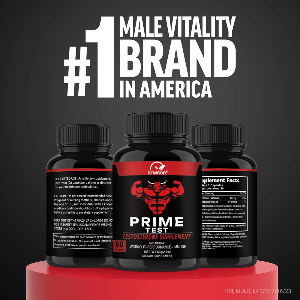 Buy 1 Get 1 Free Tribulus Terrestris – Male Enhancement Hard Energy, 60 Caplets