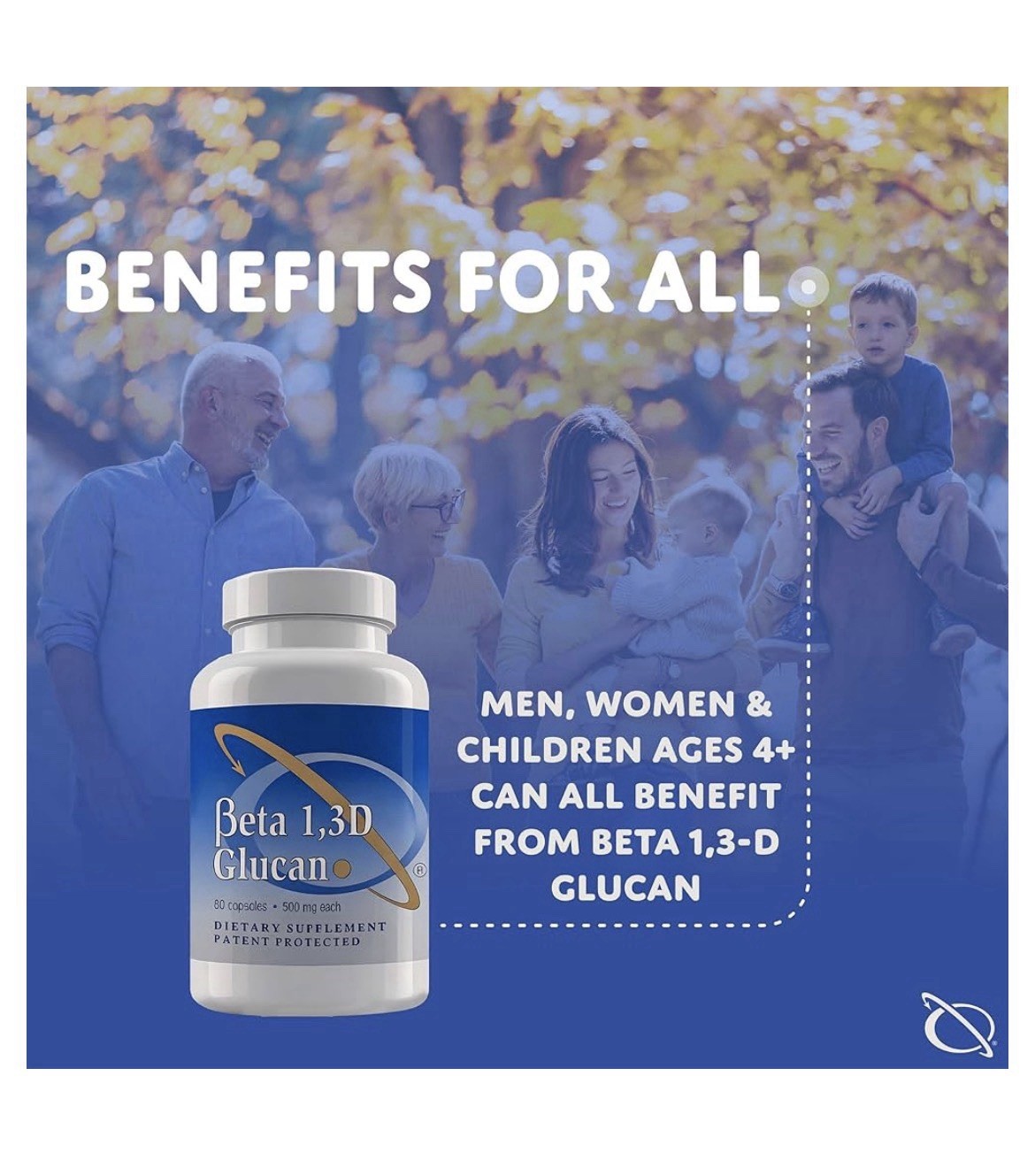 2 Pack Transfer Point Beta 1,3D Glucan Immune Support 500 mg Dietary Supplement
