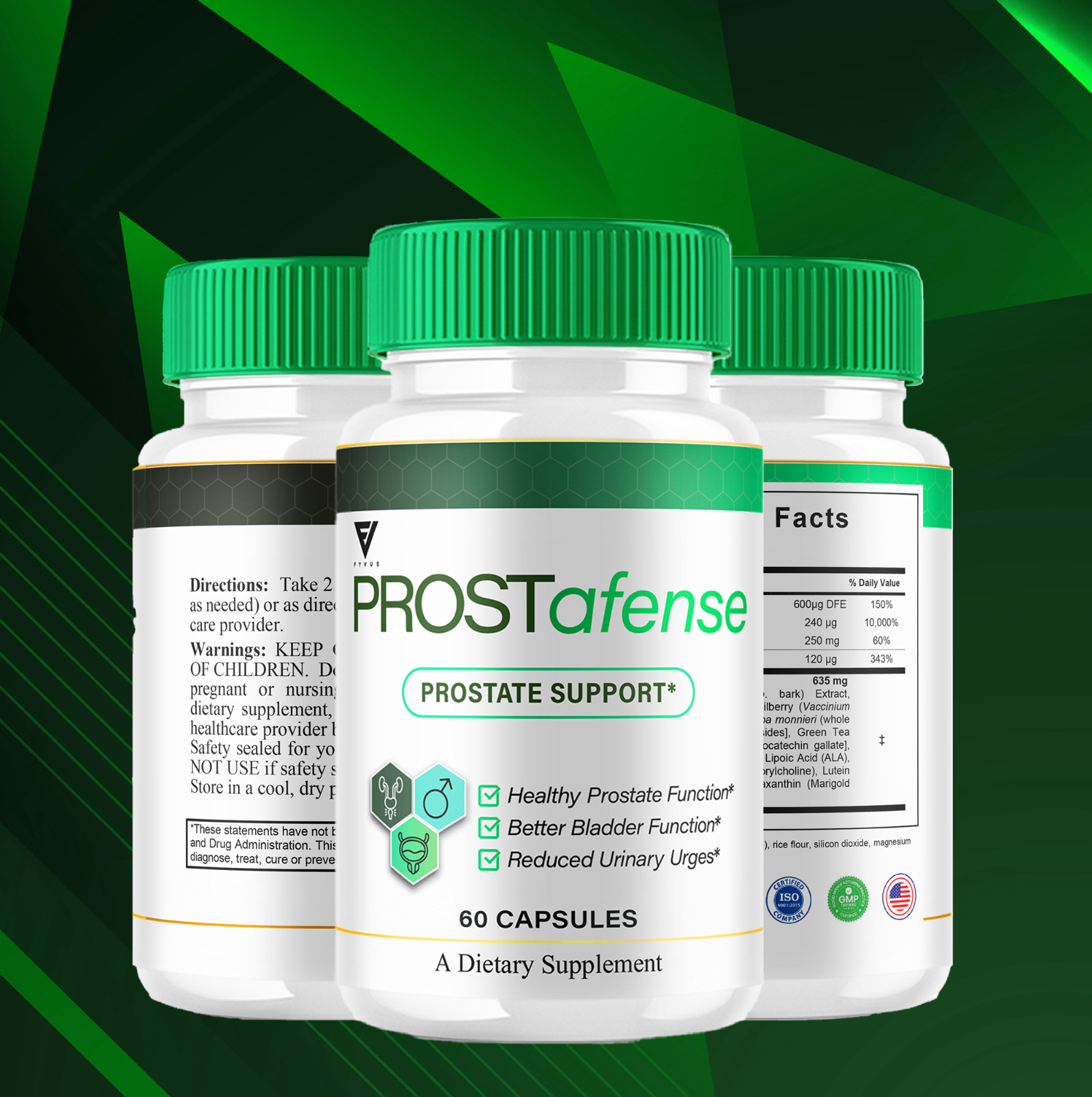 Prostafense Pills Prosta Fense Prostate Support Formula (60 Capsules)