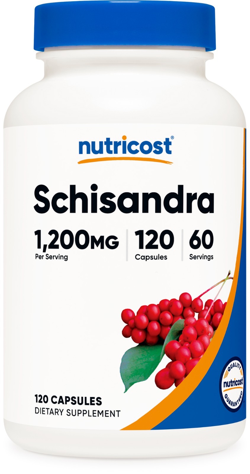 Nutricost Schisandra Supplement (1,200mg) 120 Capsules – Berry Fruit Extract