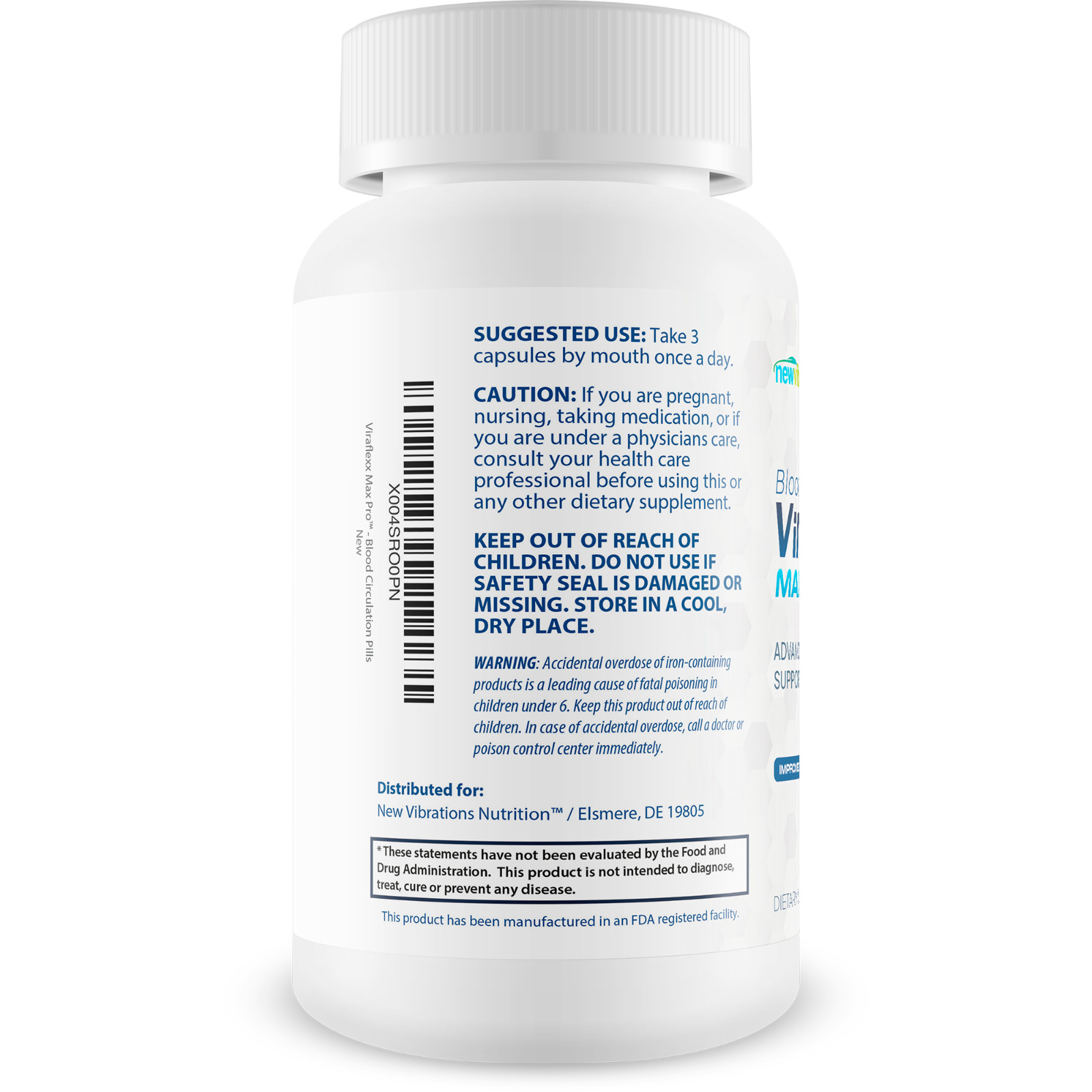 ViraFlexx Max Pro – Improved Circulatory Health Formula – Our Best Nitric Oxide