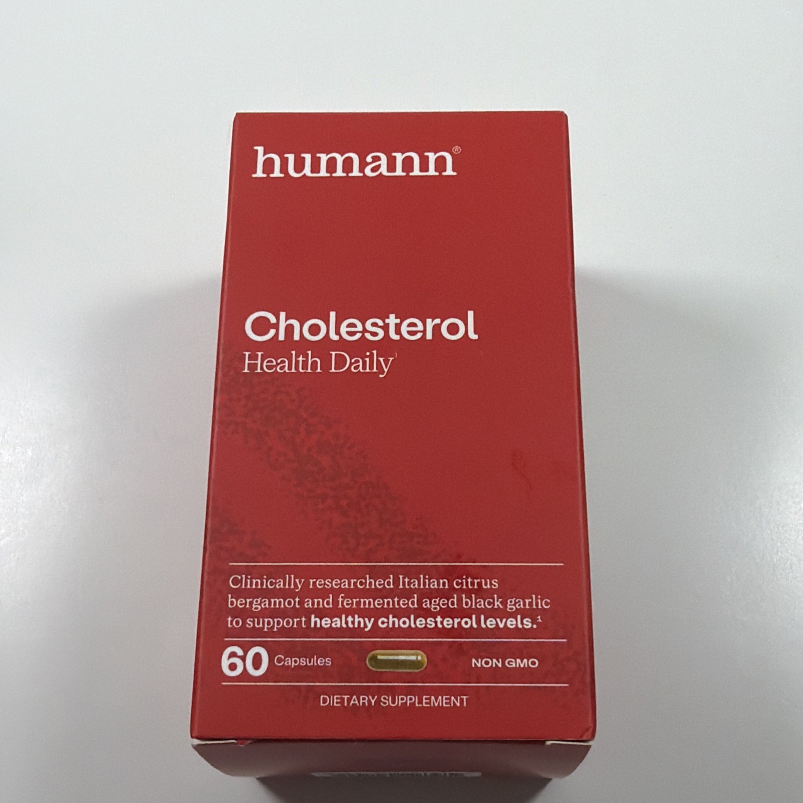 humann Cholesterol Support 60 Capsules 500mg Plant-Based Non-GMO 01/2028 Sealed