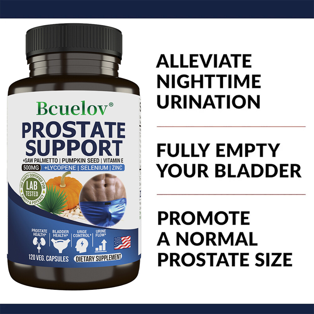 SawPalmetto Prostate Supplement for Men,Support Healthy Prostate&Bladder 120Caps