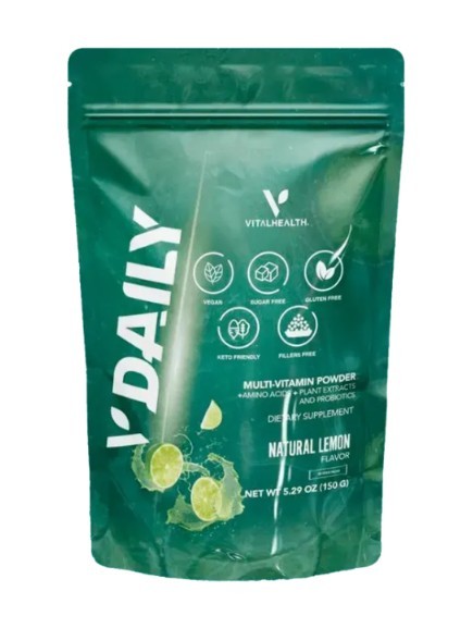 VitalHealth V Daily Lemon Multi-Vitamin Vital Health