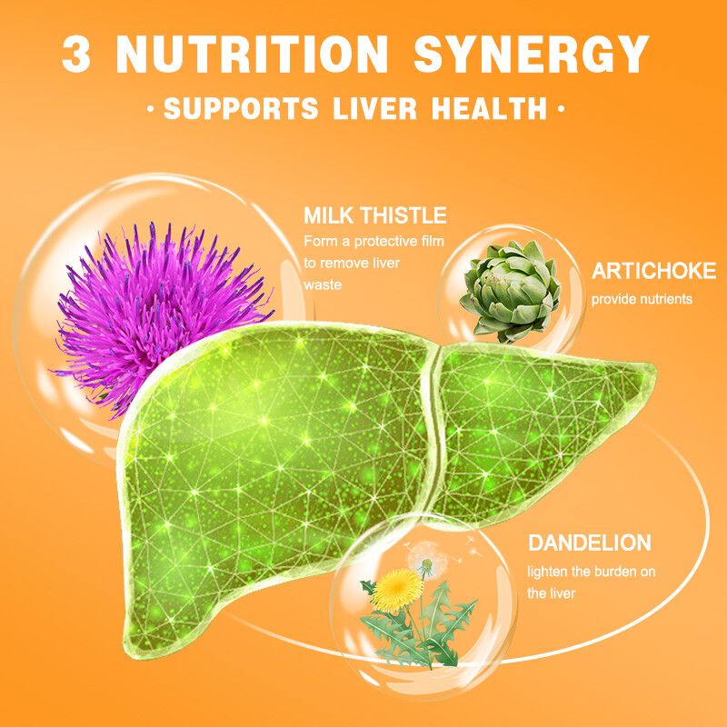 Milk Thistle Supplement – Double Strength 300mg for Liver Cleanse Detox & Repair