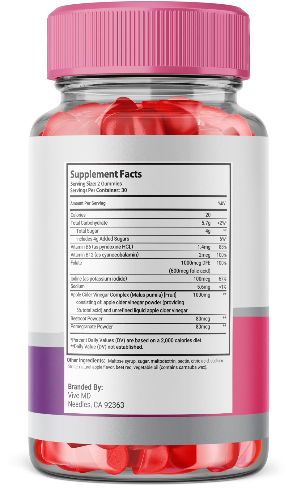 Keto Drops ACV Gummies Apple Cider Vinegar – Official Formula (1 pack)