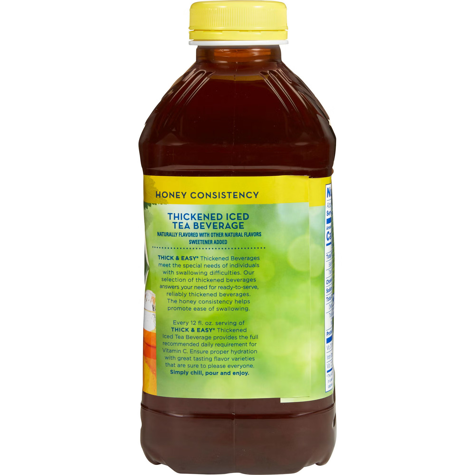Thick & Easy Thickened Beverage Iced Tea 46 oz. Bottle 6 Ct