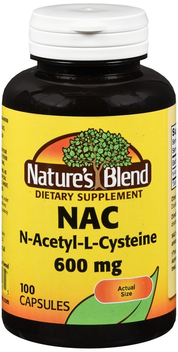 Natures Blend Nac Capsules 100 Tabs by Natures Blend