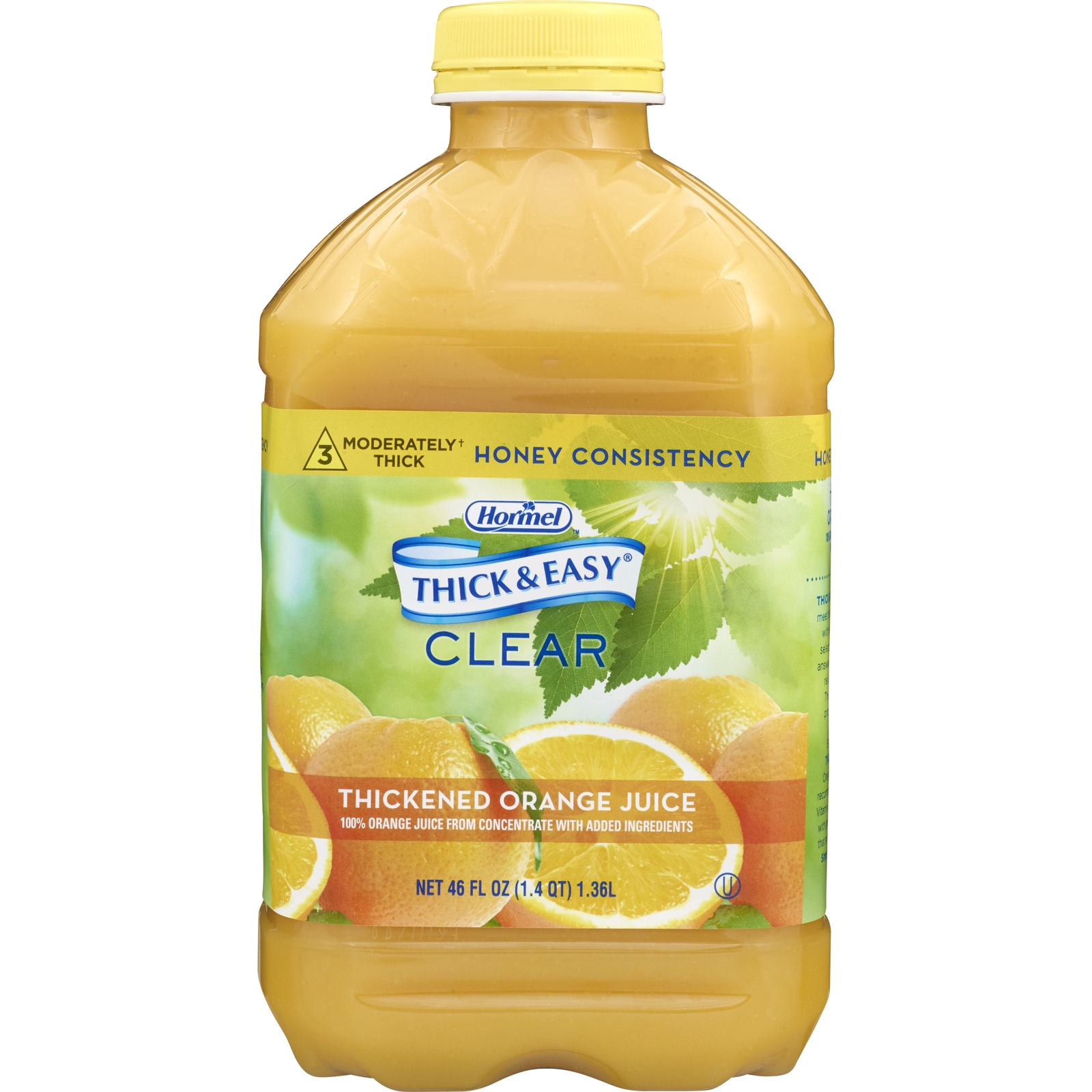 Thick & Easy Thickened Beverage Orange 46 oz. Bottle 6 Ct