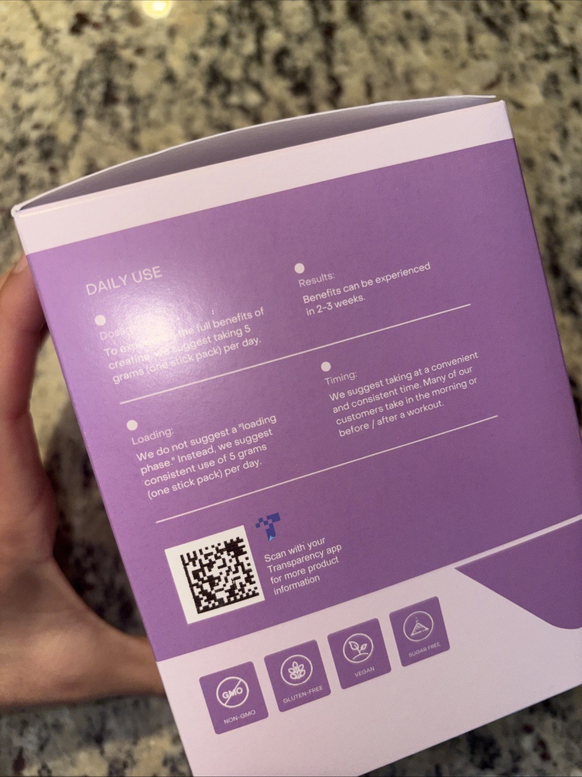 Creapure “Create” Mixed Berry 30 On-the-go Packets Creatine Monohydrate Sticks