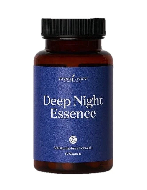 Young Living Essential Oils DEEP NIGHT ESSENCE Supplement 60ct Melatonin Free