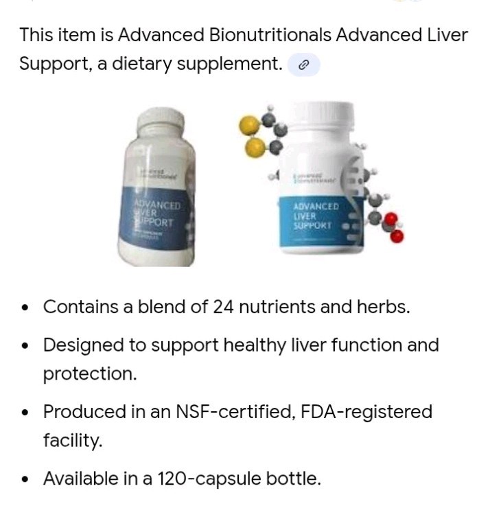 Advanced Bionutritionals Advanced Liver Support Exp 06/2027 120 Caps Sealed New