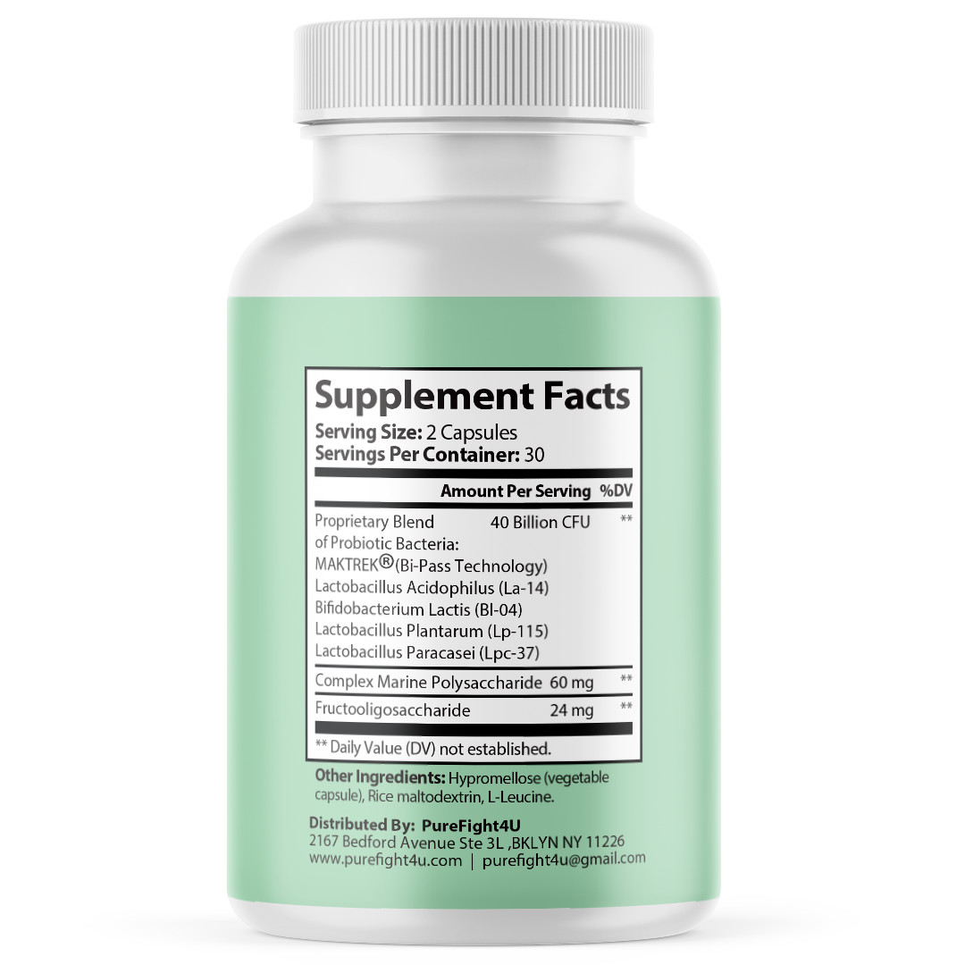 ProDentim Advanced Oral Probiotic Healthy Teeth Supplement Capsules – 4 Bottles