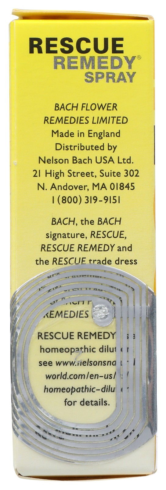 Rescue Remedy Spray By Bach 7 Ml Natural Stress Relief 1 Pack