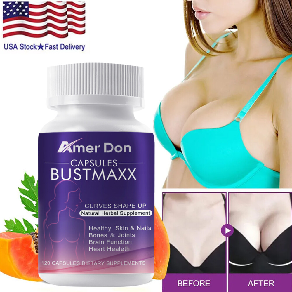 120 PILLS STRONG PUERARIA MIRIFICA Female BREAST GROWTH Firming CAPSULES 3400MG