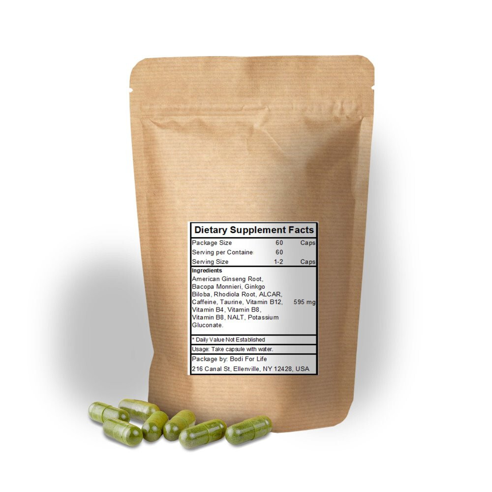 PickMeUp Capsule | 60 Capsules | 100% Pure Natural Hand Crafted