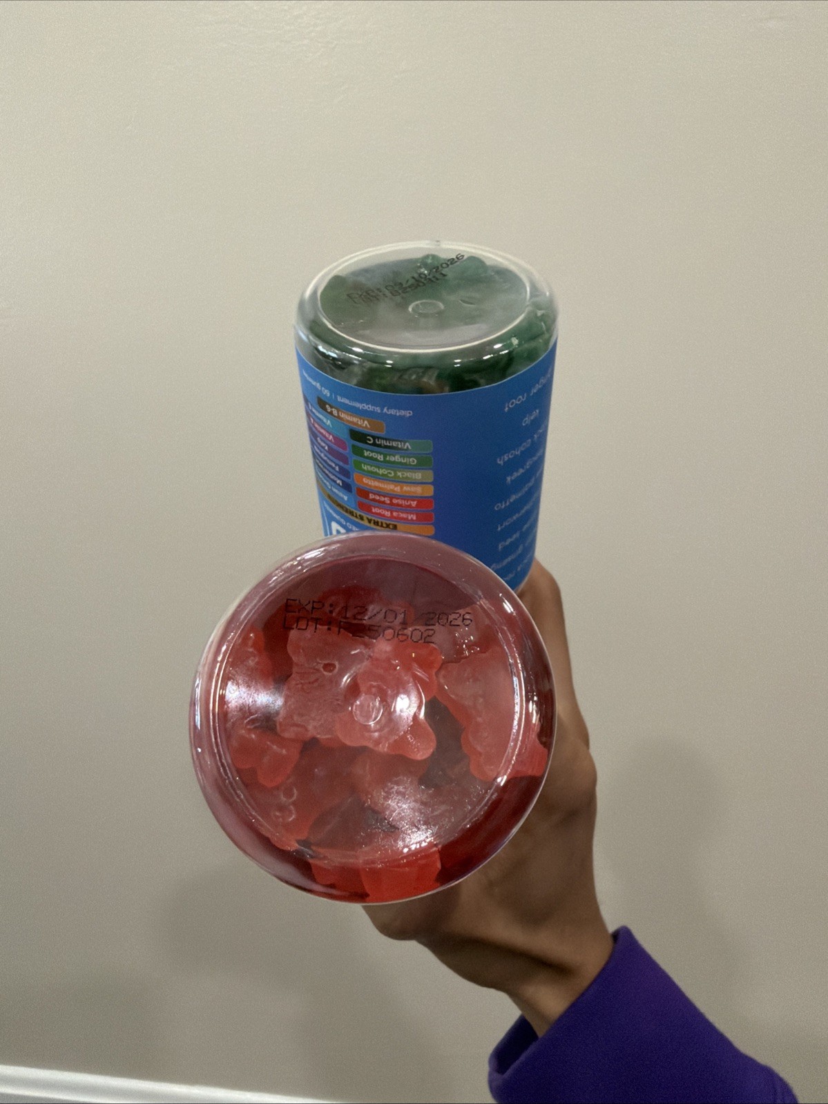 NEW CBB Curvy Body Bears Top & Booty Support 120 Berry Gummies bundle
