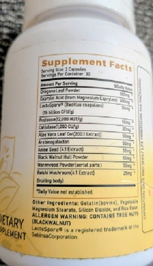 Candida Cleanse – Gut and Colon Support