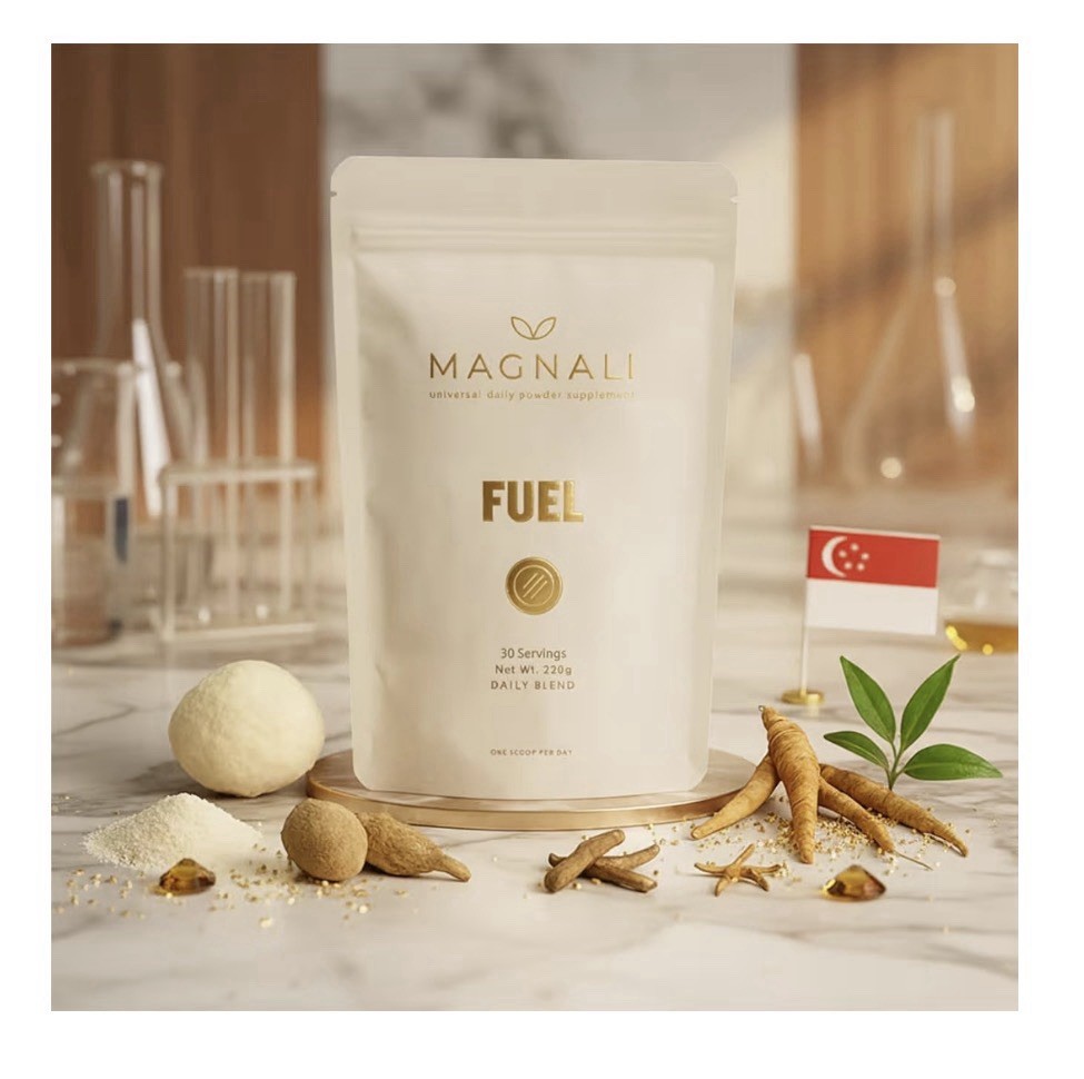 Magnali Fuel Longevity Daily Blend Wellness Powder Energy Focus Skin Gut Support