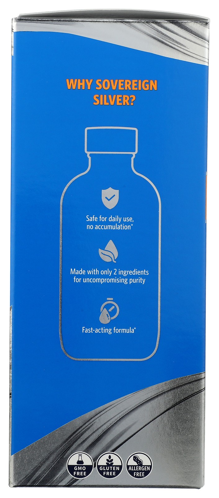 Sovereign Silver Dietary Supplement Immune Support 16 Fl Oz Fl. 1 Pack