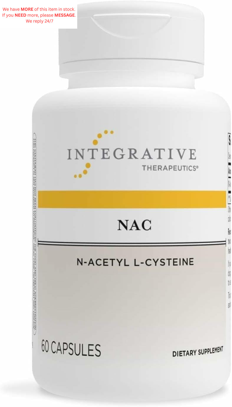 Integrative Therapeutics NAC – Antioxidant Support 60 Count (Pack of 1)