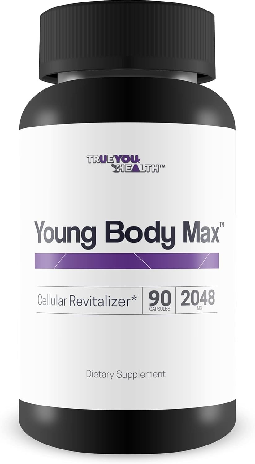 Young Body Max – Cellular Revitalizer Supplement – Support Youth & Longevity