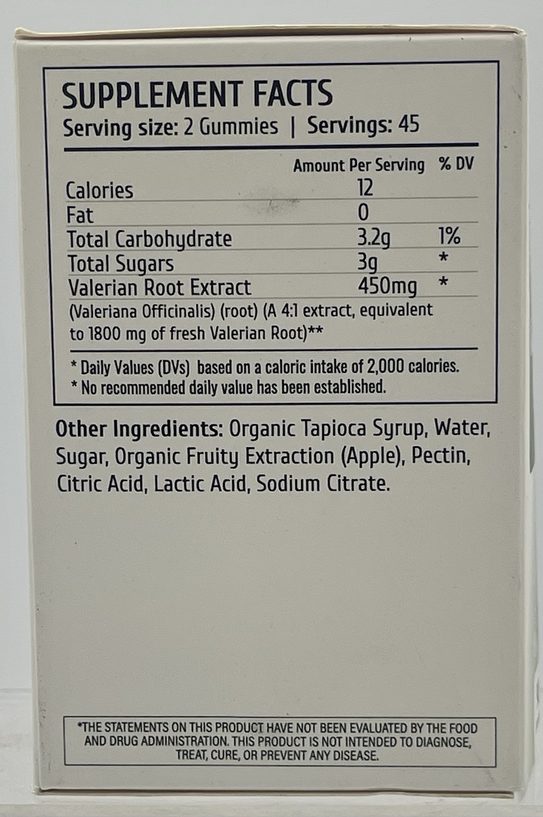 HerbaMama Valerian Root 1800mg Gummies 90 Count Herbal Supplement EXP04/27