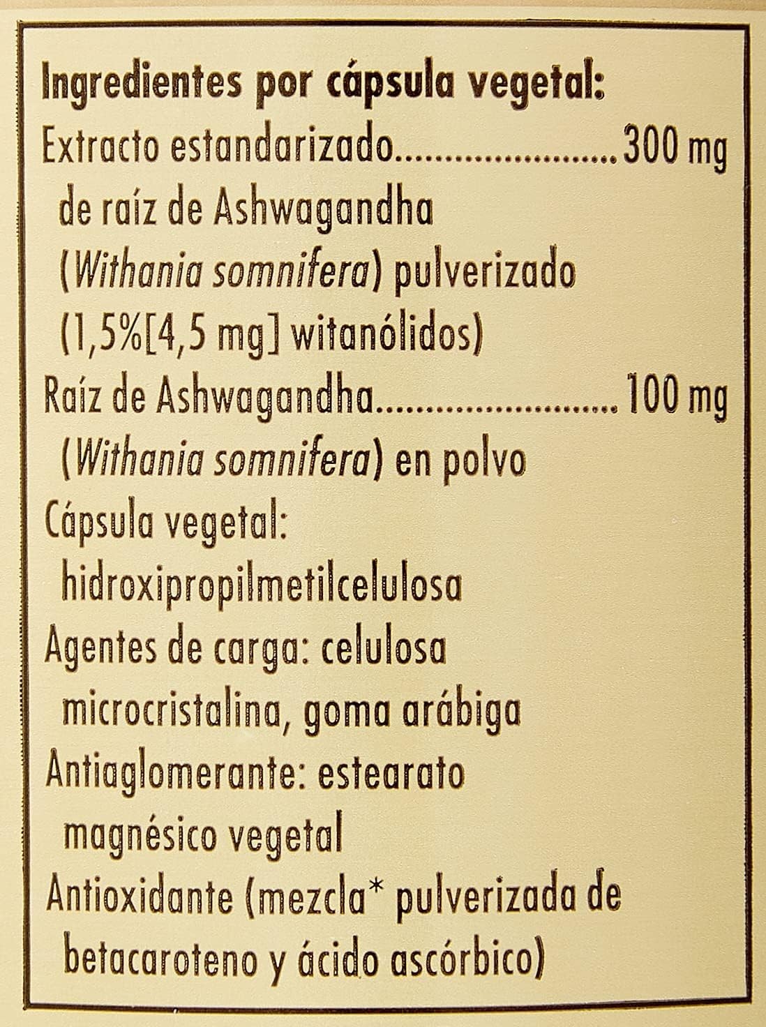 Solgar Ashwagandha Root Extract – 60 Vegetable Capsules 60 Count (Pack of 1)