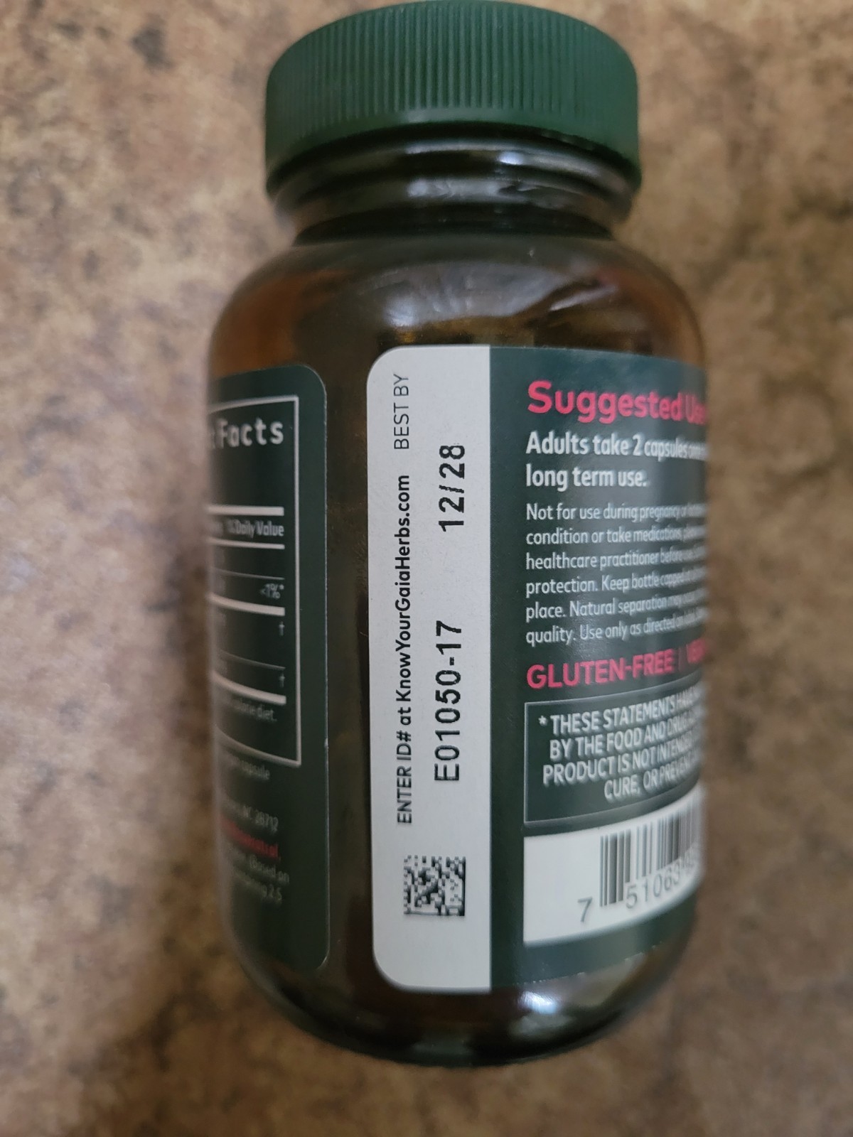 Gaia Herbs Resveratrol – Beauty & Radiance 50 Liqi-filled Phyto-Caps Exp. 12/28