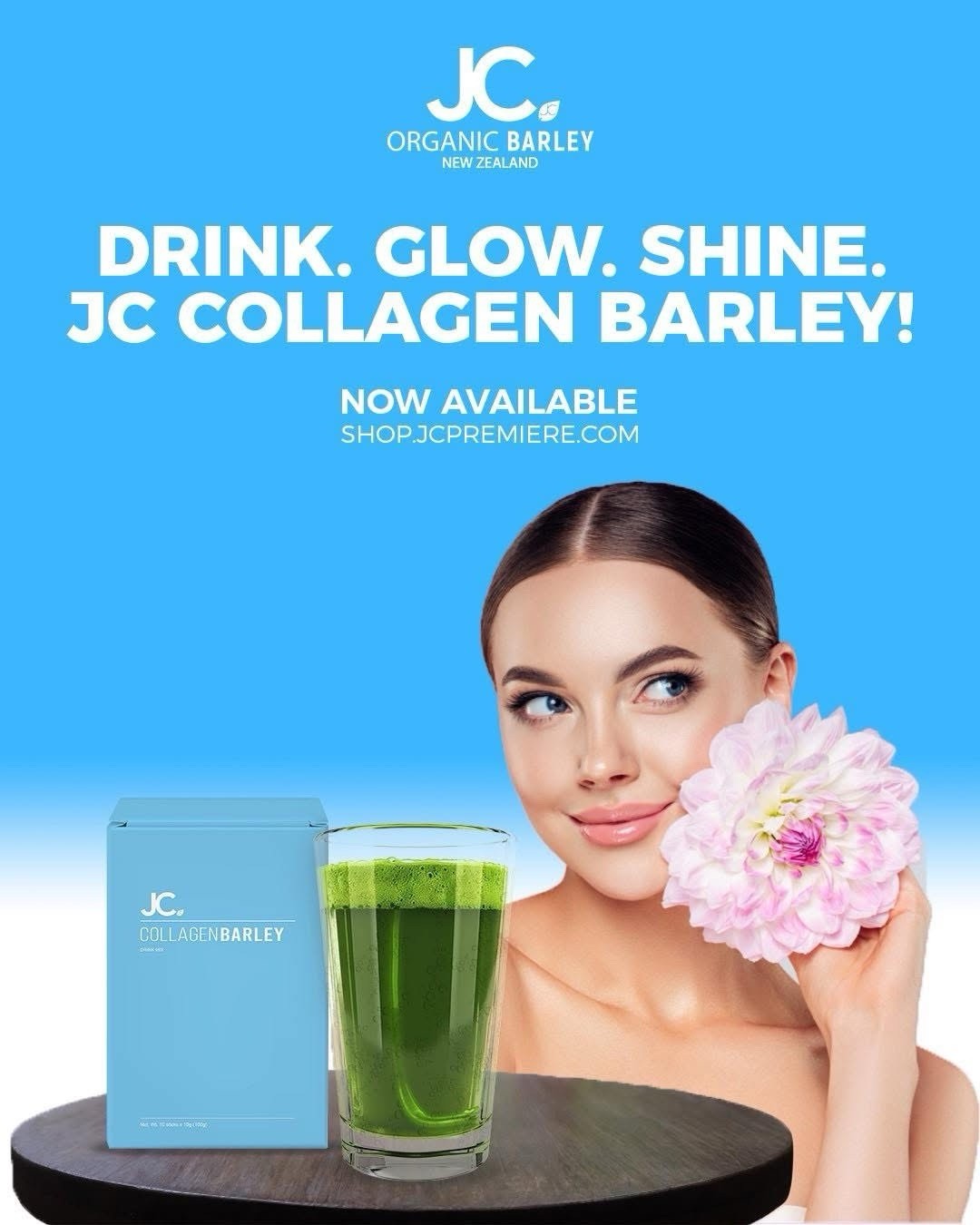 Buy 2 Get 1 Free JC Collagen Barley New Zealand