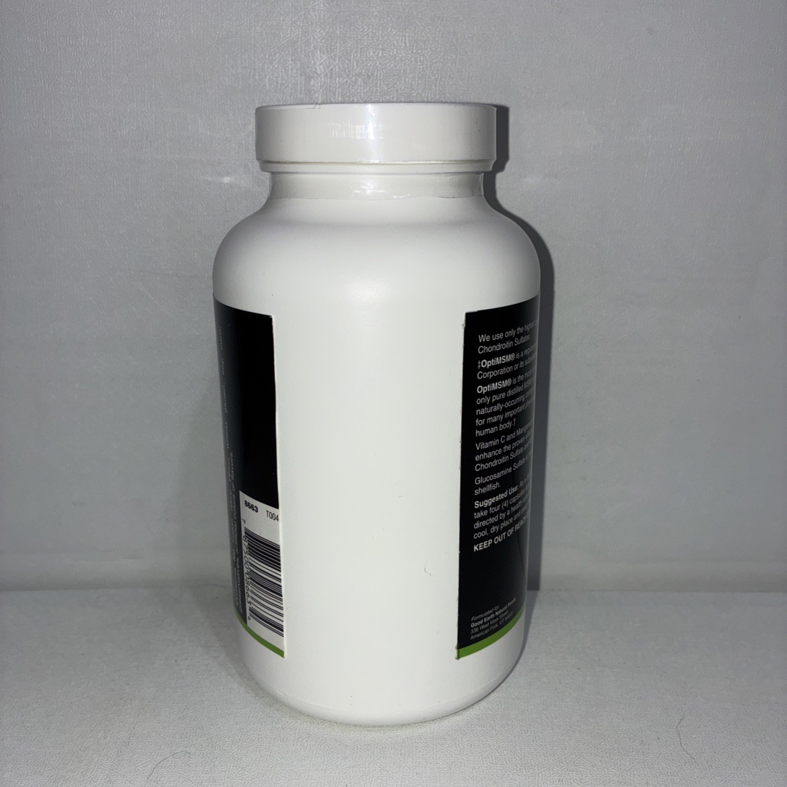 Glucosamine Sulfate Chondroitin & MSM 240 Capsules / Exp 09/2027